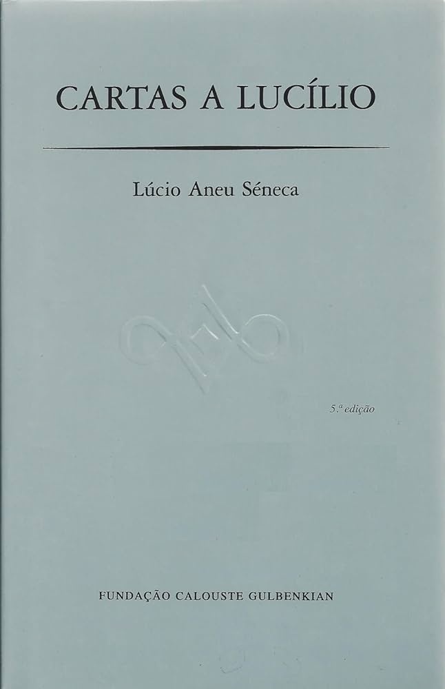 Capa do livro Cartas a Lucílio