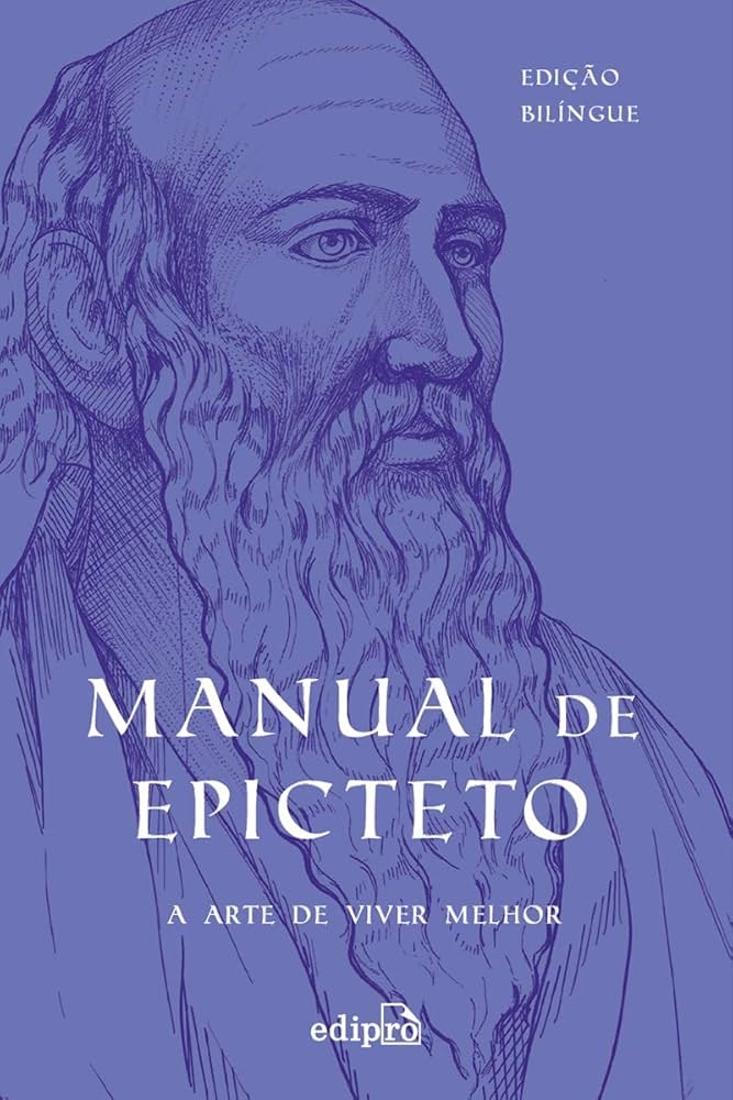 Capa do livro Manual de Epicteto (Encheiridion)