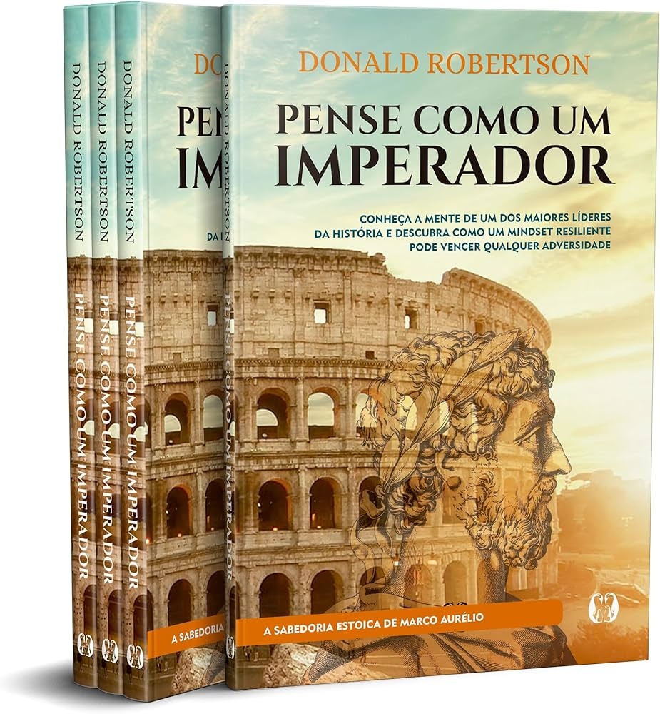 Capa do livro Pense Como Um Imperador